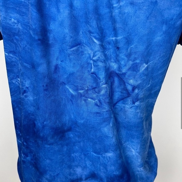 Sami & Jo sequined blouse cobalt blue. Size Small Petite. - Picture 9 of 13